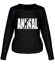 Женская футболка длинный рукав Animal фото
