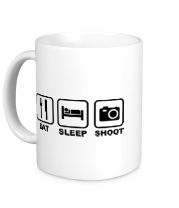Кружка Eat Sleep Shoot