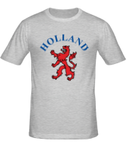 Мужская футболка Голландия лев фото