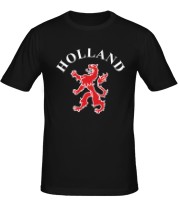Мужская футболка Голландия лев фото