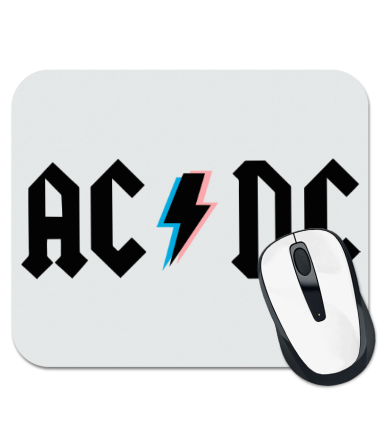 Коврик для мыши AC/DC