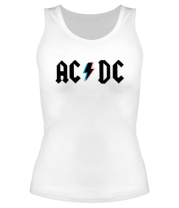 Женская майка борцовка AC/DC фото