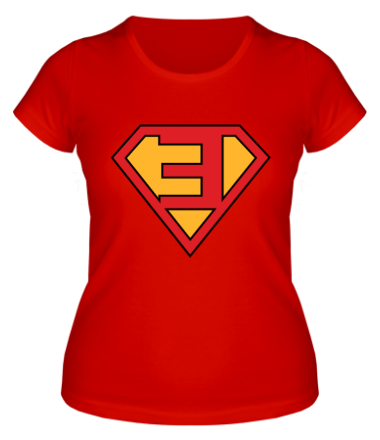 Женская футболка Eminem Superhero