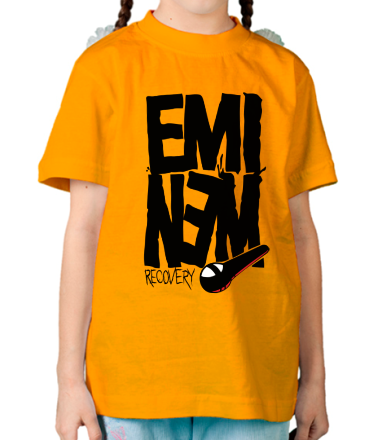 Детская футболка Eminem Rrecovery (big print)