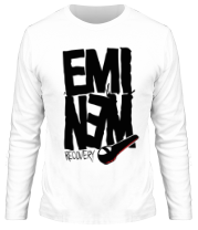 Мужская футболка длинный рукав Eminem Rrecovery (big print) фото