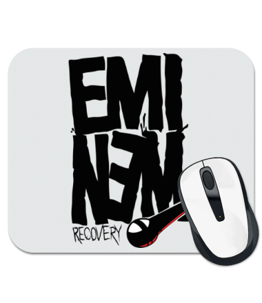 Коврик для мыши Eminem Rrecovery (big print)
