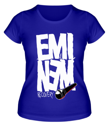 Женская футболка Eminem Rrecovery (big print)