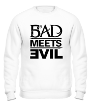 Толстовка без капюшона Bad Meets Evil фото