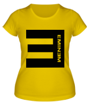 Женская футболка Eminem E фото