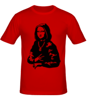 Мужская футболка Стильная Мона Лиза фото