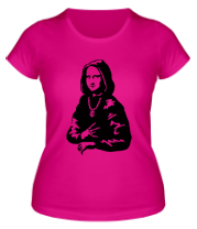 Женская футболка Стильная Мона Лиза фото
