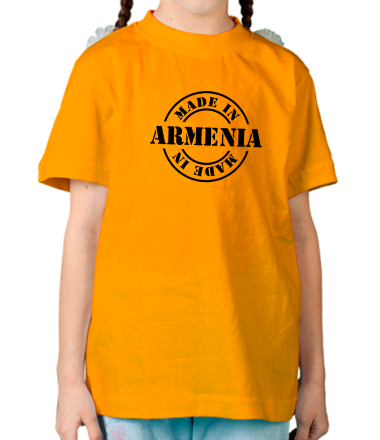 Детская футболка Made in Armenia