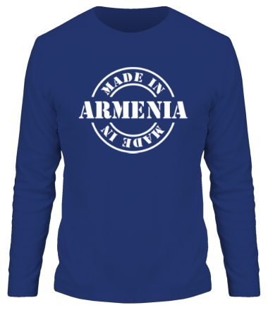 Мужская футболка длинный рукав Made in Armenia