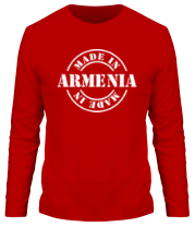 Мужская футболка длинный рукав Made in Armenia фото