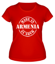 Женская футболка Made in Armenia фото