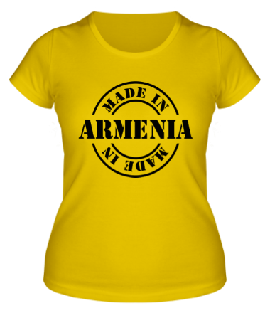 Женская футболка Made in Armenia