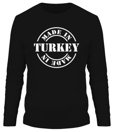 Мужская футболка длинный рукав Made in Turkey
