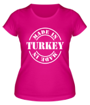 Женская футболка Made in Turkey фото