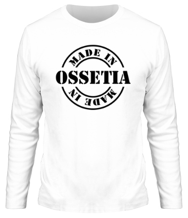 Мужская футболка длинный рукав Made in Ossetia