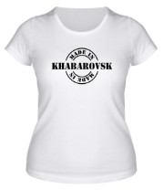 Женская футболка Made in Khabarovsk фото