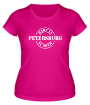 Женская футболка Made in Petersburg фото