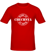 Мужская футболка Made in Chechnya (сделано в Чечне) фото