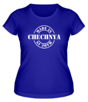 Женская футболка Made in Chechnya (сделано в Чечне) фото