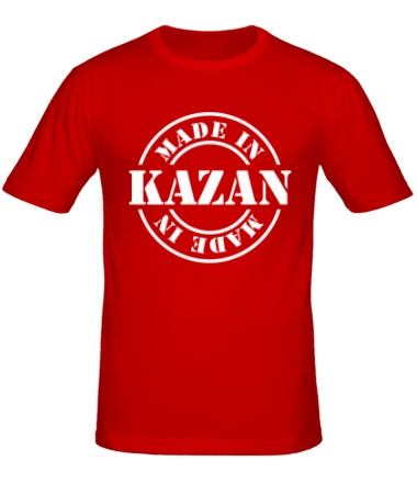 Мужская футболка Made in Kazan