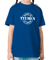 Детская футболка Made in Tyumen фото