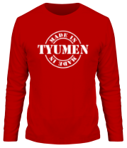 Мужская футболка длинный рукав Made in Tyumen фото