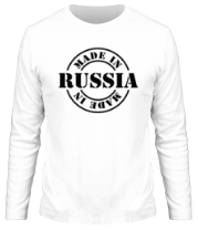 Мужская футболка длинный рукав Made in Russia фото