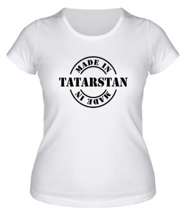 Женская футболка Made in Tatarstan