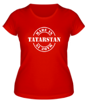 Женская футболка Made in Tatarstan фото