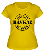 Женская футболка Made in Kavkaz фото