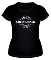 Женская футболка Made in chelyabinsk фото