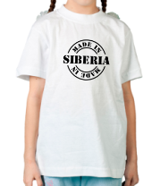 Детская футболка Made in Siberia фото