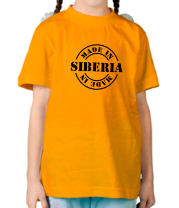 Детская футболка Made in Siberia