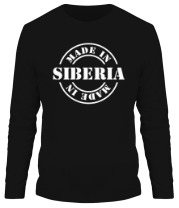 Мужская футболка длинный рукав Made in Siberia