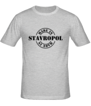 Мужская футболка Made in Stavropol фото