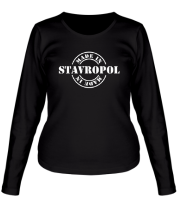 Женская футболка длинный рукав Made in Stavropol фото
