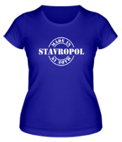 Женская футболка Made in Stavropol фото