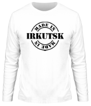 Мужская футболка длинный рукав Made in Irkutsk фото