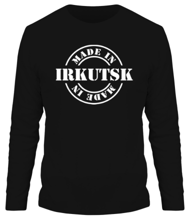 Мужская футболка длинный рукав Made in Irkutsk