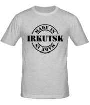 Мужская футболка Made in Irkutsk фото
