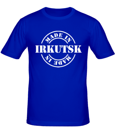 Мужская футболка Made in Irkutsk