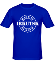 Мужская футболка Made in Irkutsk фото