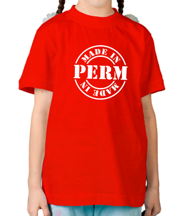 Детская футболка Made in Perm