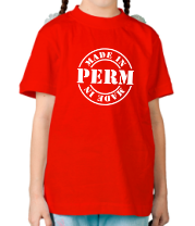Детская футболка Made in Perm фото