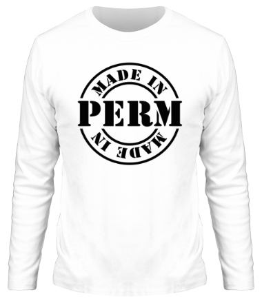 Мужская футболка длинный рукав Made in Perm