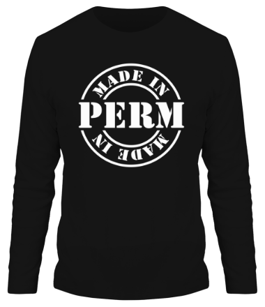 Мужская футболка длинный рукав Made in Perm